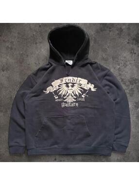 Fire vintage Fender hoodie